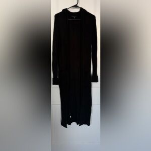 Black long sleeve cover up | Size Small | Black | Used once